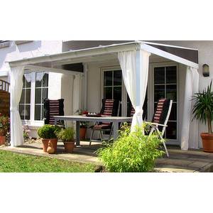 Toit de terrasse Texas Aluminium / Acier / Matériau synthétique - Blanc