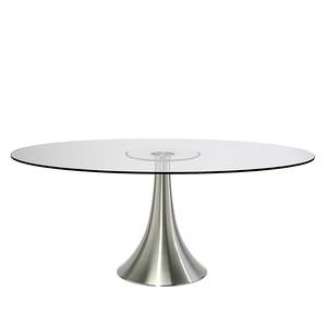 Table Grande Possibilita Argenté - Verre - 180 x 75 x 120 cm