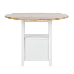 Tisch Nolan Massivholz Weiß
