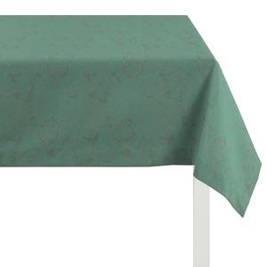 Tafelkleed Joseni geweven stof - Turquoise Green - 100x100cm