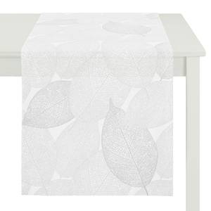 Chemin de table Herba Tissu - Blanc