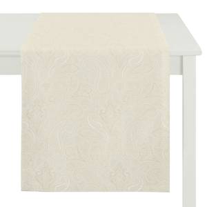 Chemin de table Joseni Tissu - Vanille mat