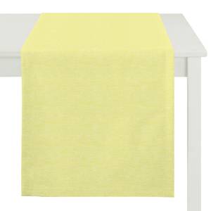 Chemin de table Morris Tissu - Jaune pastel