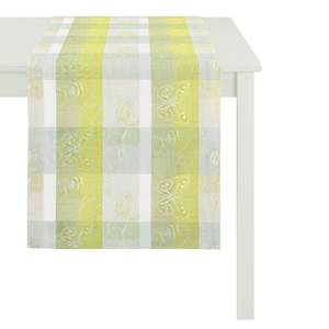 Chemin de table Summer Garden I Vert - 48 x 135 cm