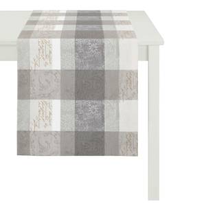 Chemin de table Summer Garden II Gris - 48 x 175 cm