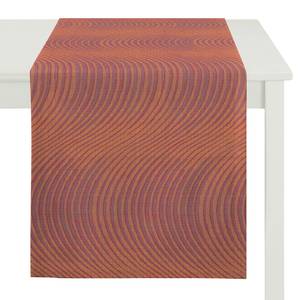 Chemin de table Topa Tissu - Ambre jaune