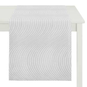 Chemin de table Topa Tissu - Blanc