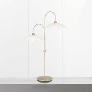 Lampe Aleppo 2 ampoules Nickel mat