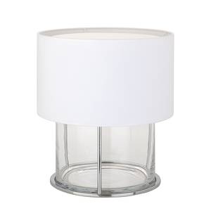 Lampe Boston Argenté / Blanc - 1 ampoule