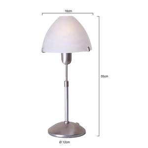 Lampe Burgundy 1 ampoule Nickel mat