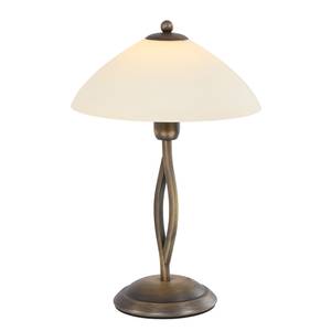 Lampada da tavolo Capri 1 luce Ottone brunito