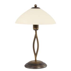 Lampada da tavolo Capri 1 luce Ottone brunito