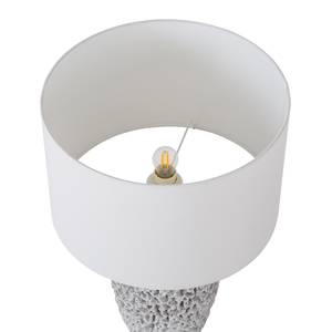 Tafellamp Cera linnen/beton - 1 lichtbron