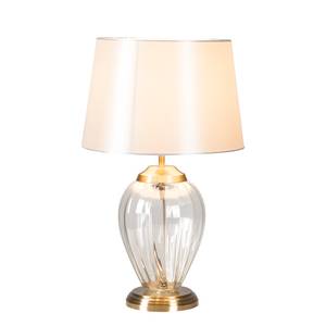 Lampe Colima Coton / Verre - 1 ampoule