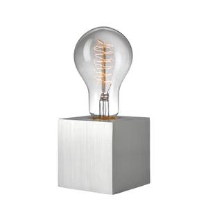 Lampe Cubic Nostalgie Aluminium 1 ampoule Hauteur : 21 cm