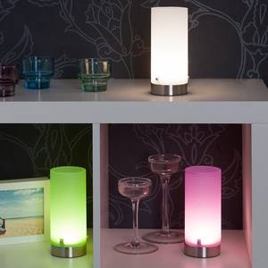 Tischleuchte Daisy Metall/Glas Silber 1-flammig