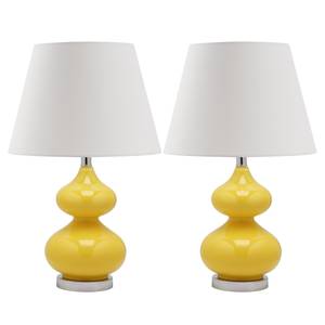 Lampes de table Eva (lot de 2) Jaune