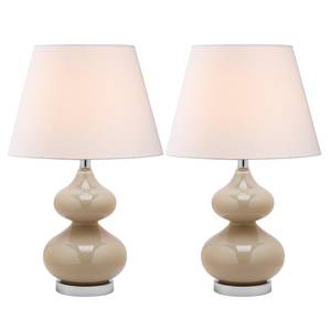 Lampes de table Eva (lot de 2) Taupe