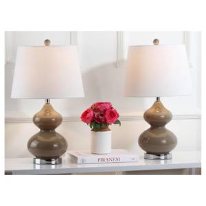 Lampes de table Eva (lot de 2) Taupe