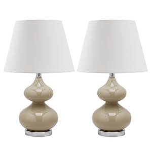 Lampes de table Eva (lot de 2) Taupe