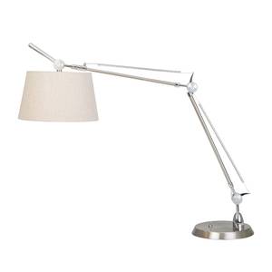 Pied de lampe Fontainebleau 1 ampoule Nickel mat