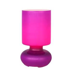 Tischleuchte Fuerte Glas - Violett - 1-flammig