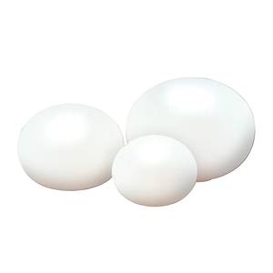 Lampada da tavolo Glas Oval Bianco a 1 luce