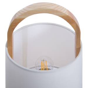 Tafellamp Gronk ijzer/massief essenhout - 1 lichtbron