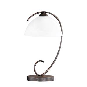 Lampe Imke HN Métal / Verre Marron 1 ampoule