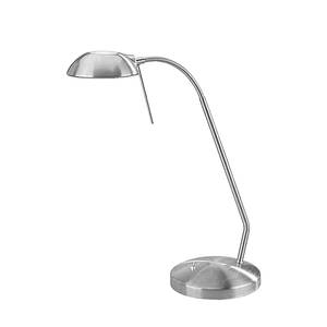 Lampada da tavolo Jack 1 luce Con interruttore regolabile in acciaio/Color argento