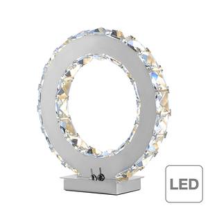 LED-Tischleuchte Jola Chrom/ Kristall - Silber