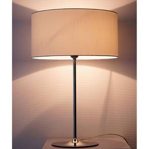 Lampe Naos Coton / Acier inoxydable - 1 ampoule
