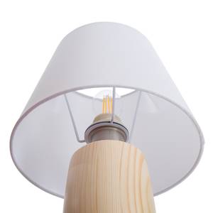 Lampe Liva Tissu / Frêne massif - 1 ampoule