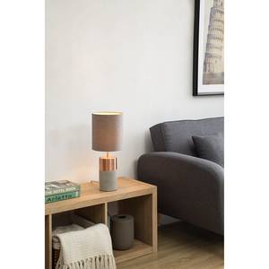 Lampe Mello Coton / Béton - 1 ampoule