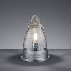 Tischleuchte Milton Glas / Metall - 1-flammig - Silber