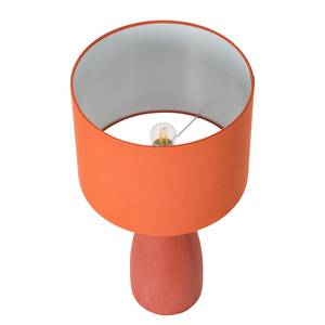 Tafellamp Nexon II linnen/beton - 1 lichtbron
