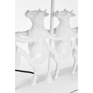 Tischleuchte TL Dancing Cows Metall/Stoff - 1-flammig