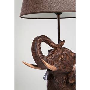 Lampe TL Elephant Safari Matériau synthétique / Tissu 1 ampoule