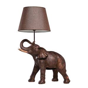 Lampe TL Elephant Safari Matériau synthétique / Tissu 1 ampoule