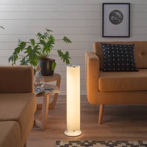 Lampe Tub-O Verre / Métal Blanc 2 ampoules