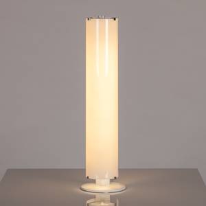 Lampe Tub-O Verre / Métal Blanc 2 ampoules