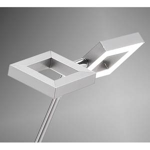 LED-Tischleuchte Twins Eisen Silber 2-flammig