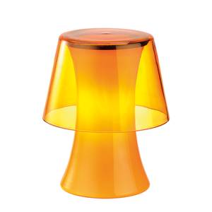 Lampada tavolo Yulat by Leuchten Direkt By Leuchten Direkt - Vetro Arancione 1 luce