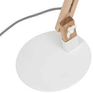 Lampe Elias 1 ampoule - Blanc / Noir