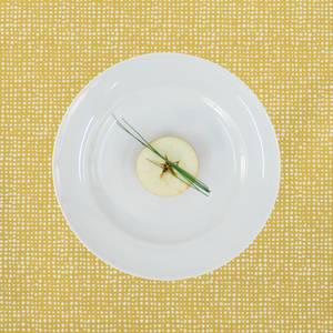 Set de table Outdoor I Tissu mélangé - Abricot - Jaune maïs