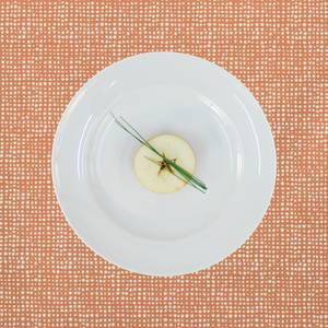 Set de table Outdoor I Tissu mélangé - Abricot - Abricot
