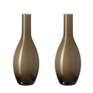 Vase de table Beauty Lot de 2 - 18 cm - Beige