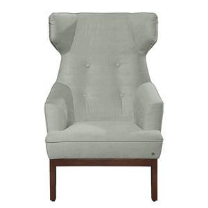 Fauteuil à oreilles Cozy Tissu - Granit