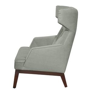 Fauteuil à oreilles Cozy Tissu - Granit