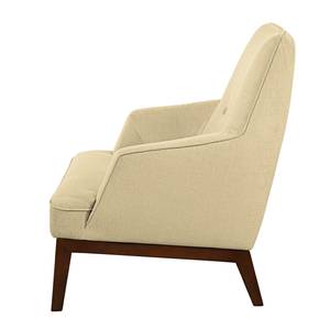 Sessel Cozy Webstoff Warmes Beige - Ohne Hocker